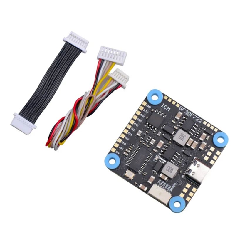 Fpv Drone Flight Controller - Полетный контроллер ABJA-3-8S 30.5X30.5мм GF30F722-ICM F722