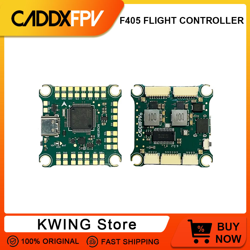 Fpv Drone Flight Controller - Контроллер стека CADDX F405 44*44 мм