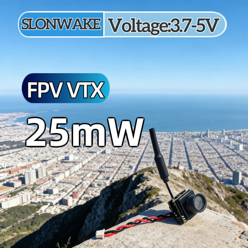Fpv Drone Frame - SLONWAKE FPV 25 мВт интегрированный видеопередатчик