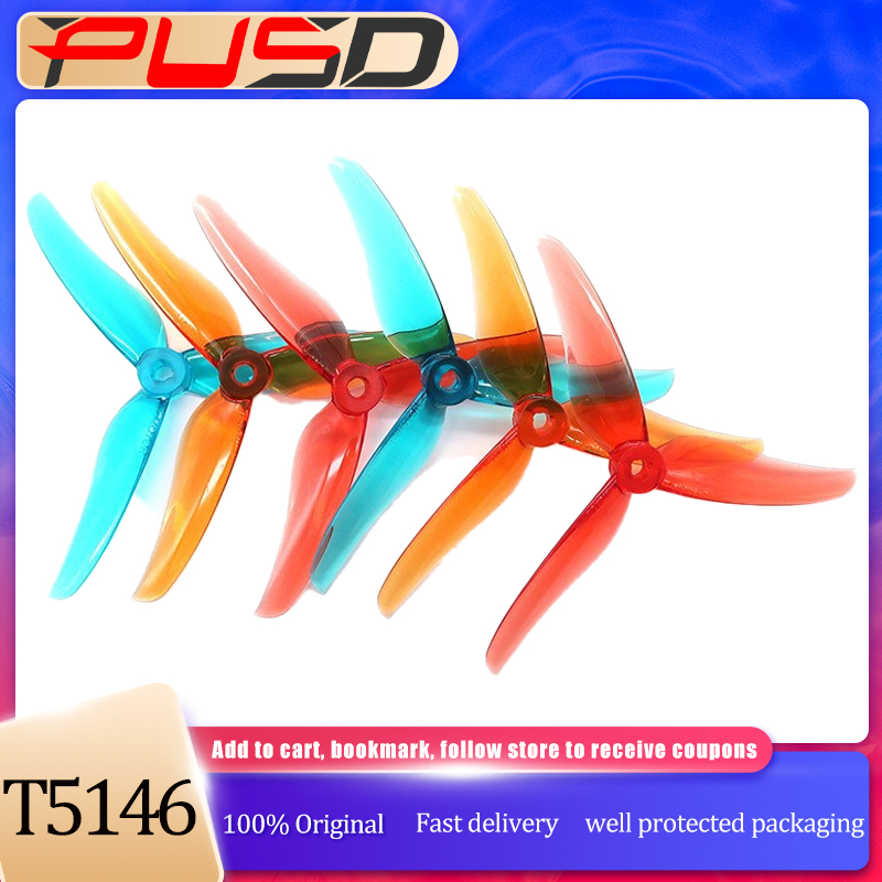 Fpv Drone Propeller - 2 пары 5-дюймовых 3-лопастных пропеллеров T-motor