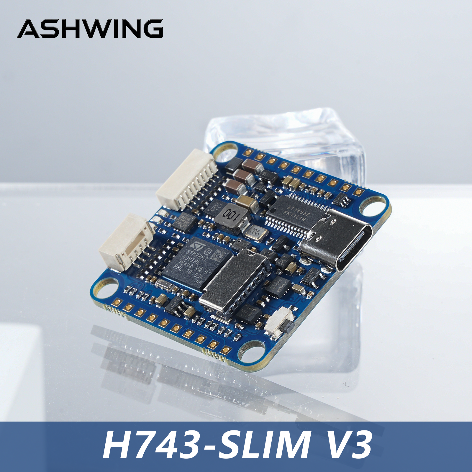 Fpv Drone Flight Controller - Полетный контроллер H743-SLIM V3 STM32H743VIT6 с