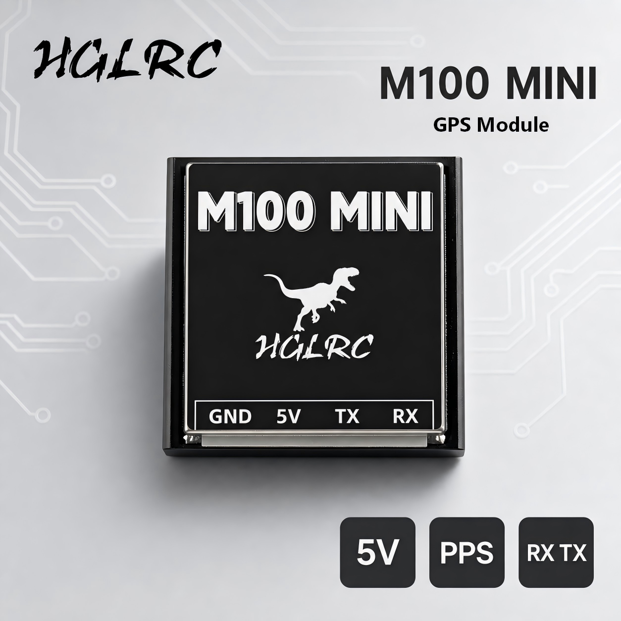 Fpv Drone Antenna - Модуль GPS HGLRC M100 Mini с