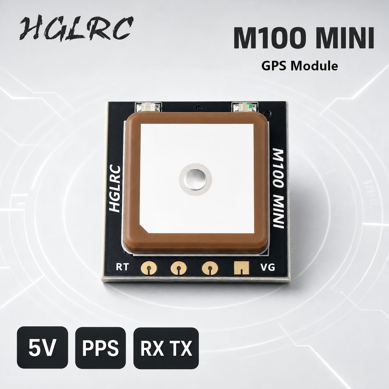 Fpv Drone Flight Controller - Модуль GPS HGLRC M100 MINI M10