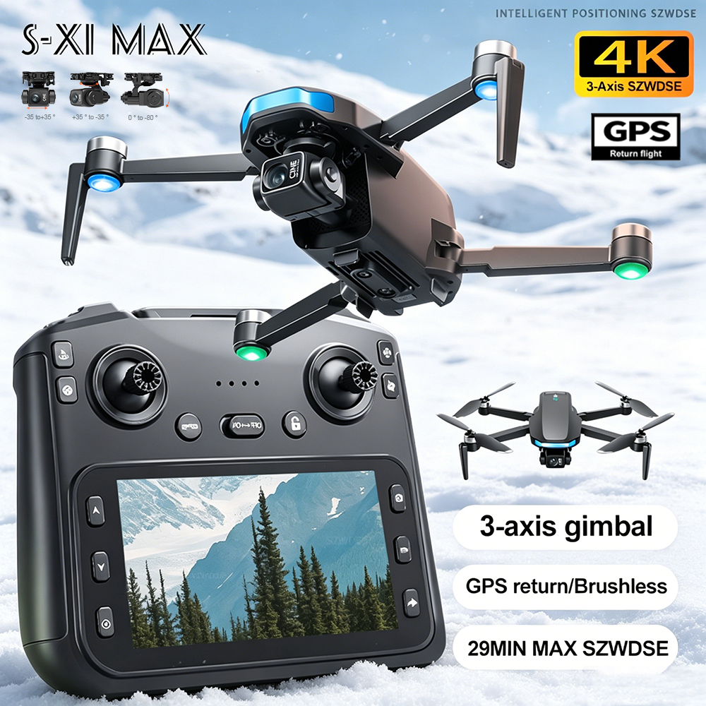 Fpv Drone Charger - Новый дрон S-X1 MAX с GPS,
