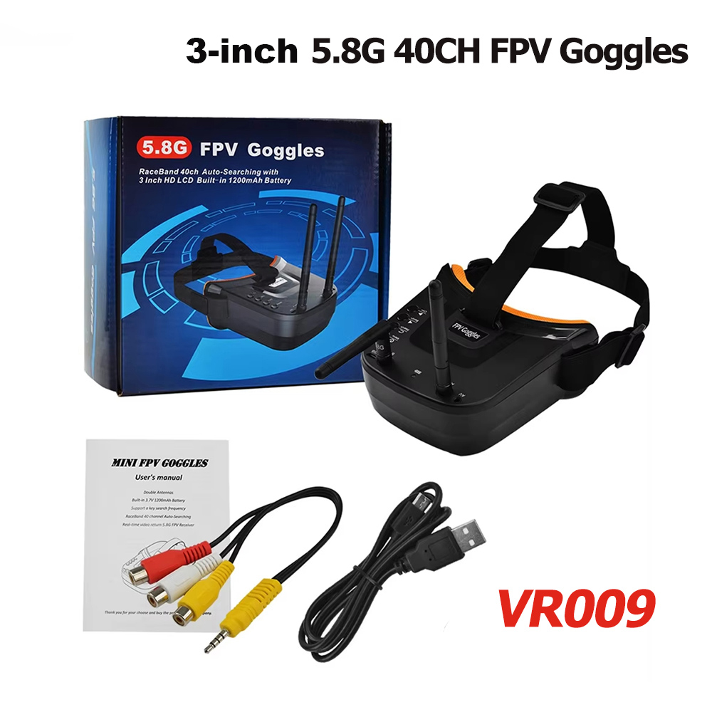 Fpv Drone Goggles - VR009 FPV видеоочки 3 дюйма 480*320