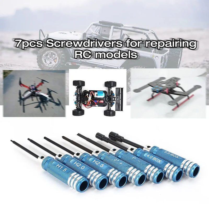 Набор из 7 шестигранных ключей – обзор и цена Fpv Drone Tool Kit