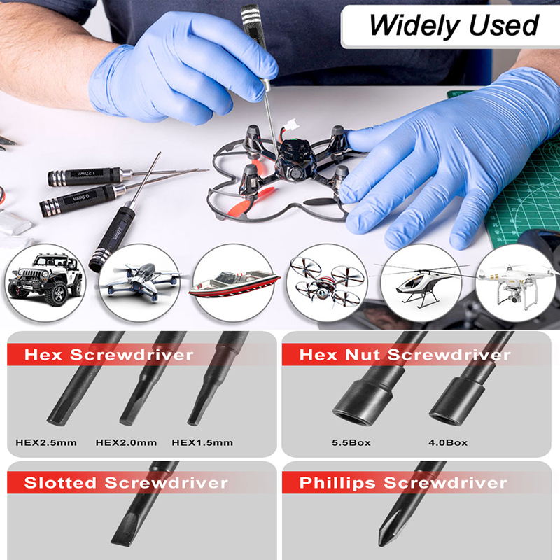 Набор из 7 шестигранных ключей – обзор и цена Fpv Drone Tool Kit