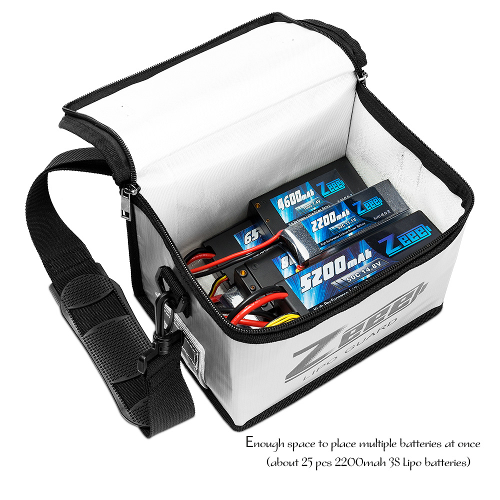 Zeee Lipo Battery Safe Bag 215 – обзор и цена Fpv Drone Bag