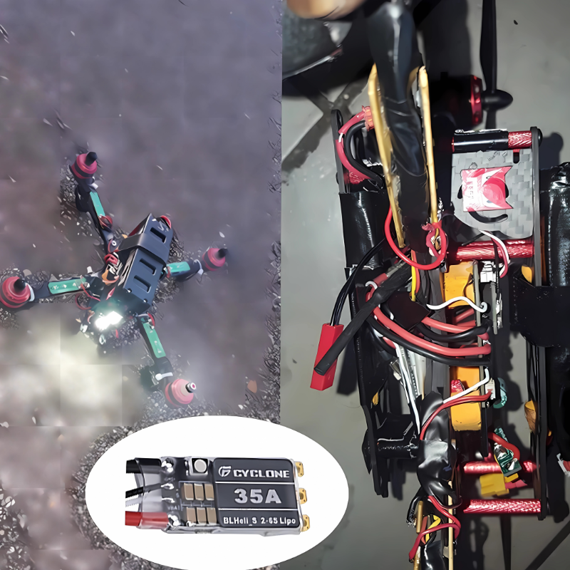Cyclone 35A BLHeli_S ESC — выс – обзор и цена Fpv Drone Quadcopter