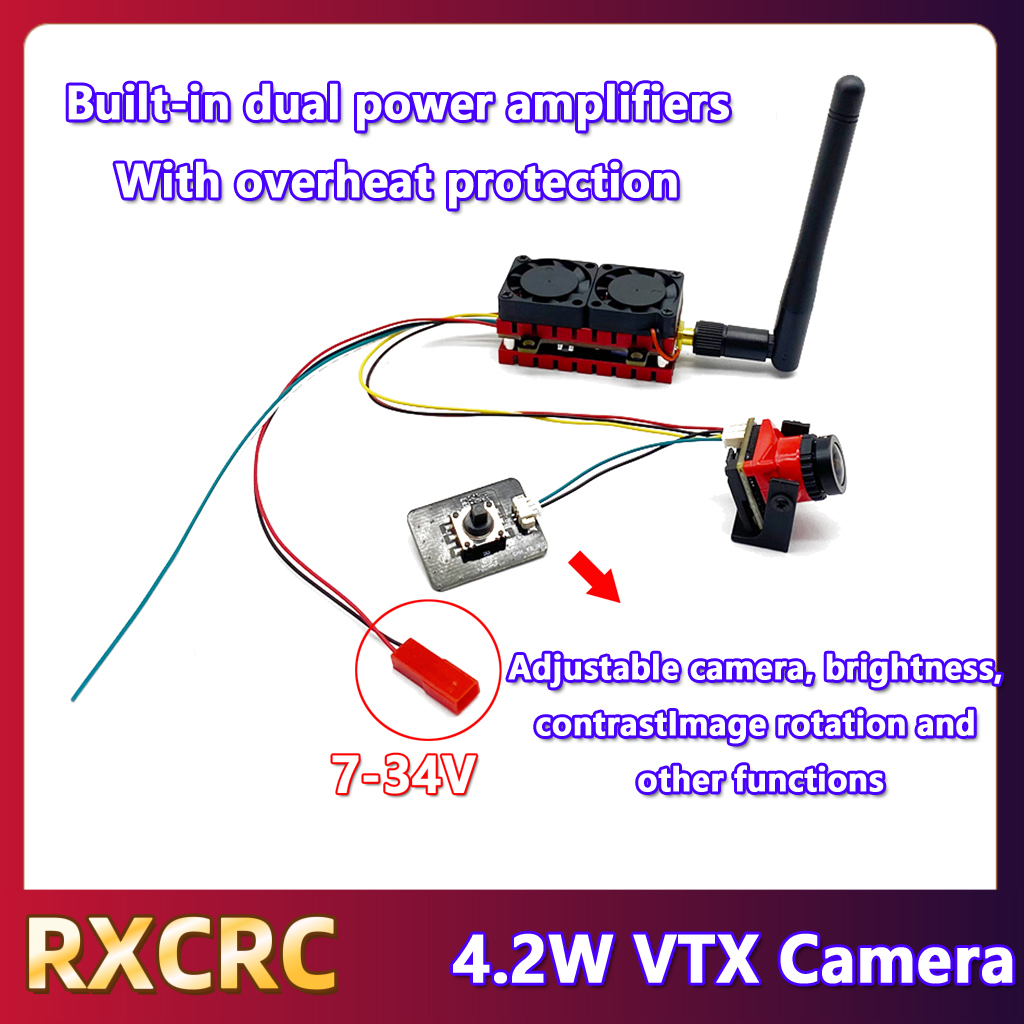 RXCRC 5,8G 48CH 4,2 Вт Высоком – обзор и цена Fpv Drone Frame