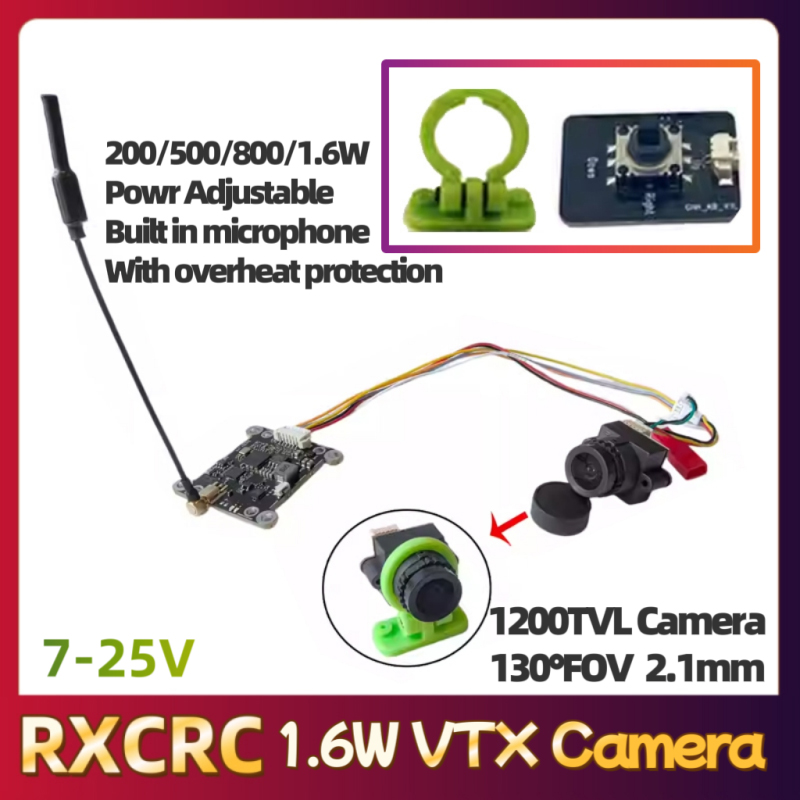 RXCRC 5,8G модуль 48 каналов 1 – обзор и цена Fpv Drone Frame
