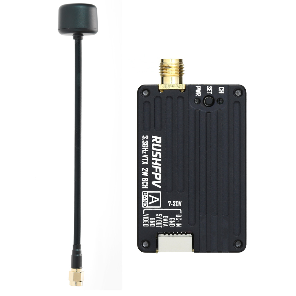 RUSHFPV 3.3G 2W VTX Передатчик – обзор и цена Fpv Drone Antenna
