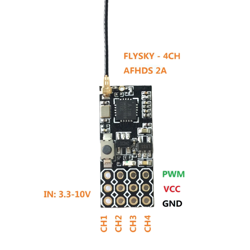 Приемник Flysky FS2A Mini 4CH  – обзор и цена Fpv Drone Battery