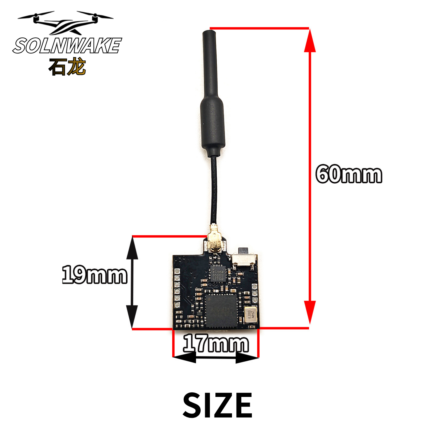SLONWAKE Nano 5.8G 48CH 200mW  – обзор и цена Fpv Drone Frame