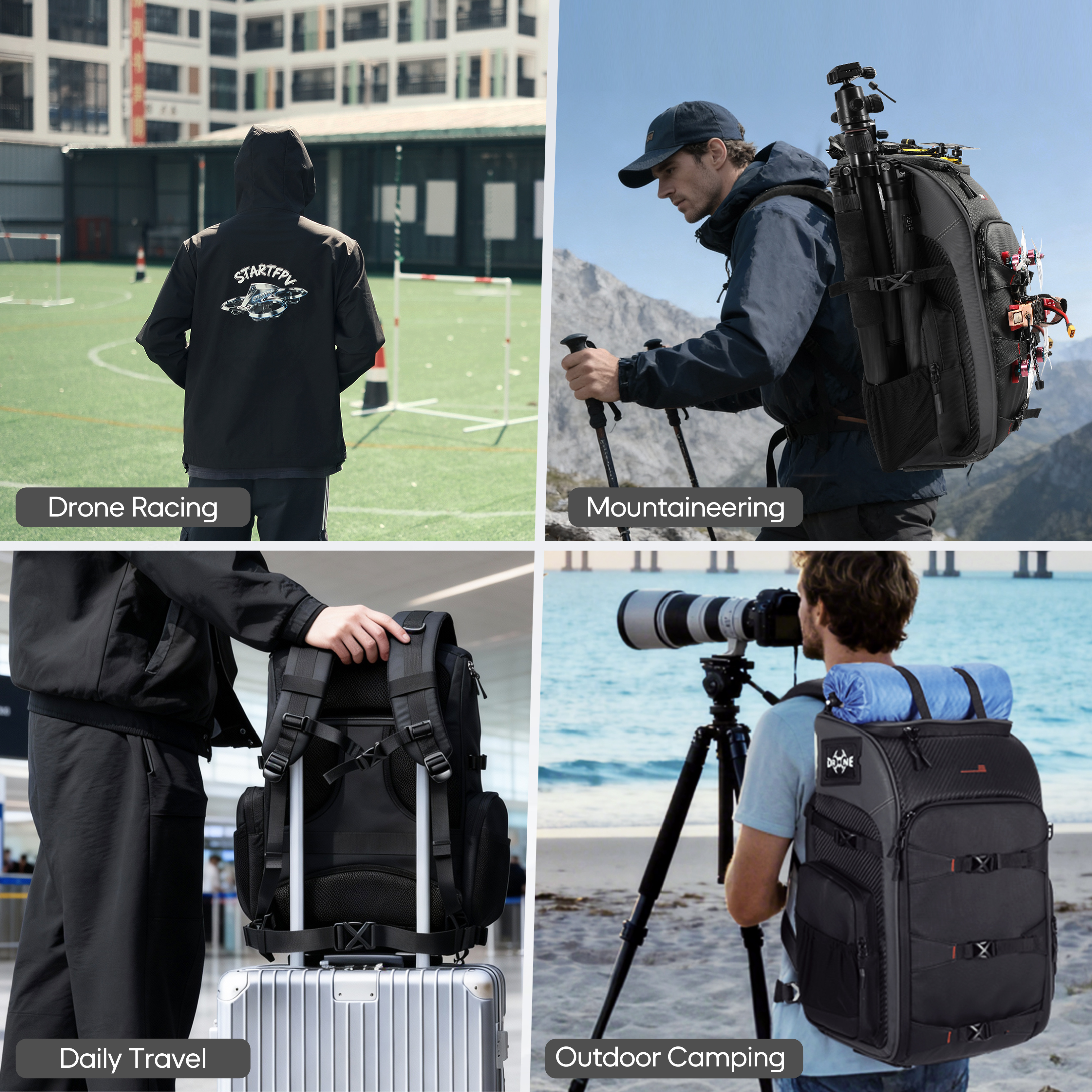 Рюкзак для FPV-дрона 40 л, про – обзор и цена Fpv Drone Bag