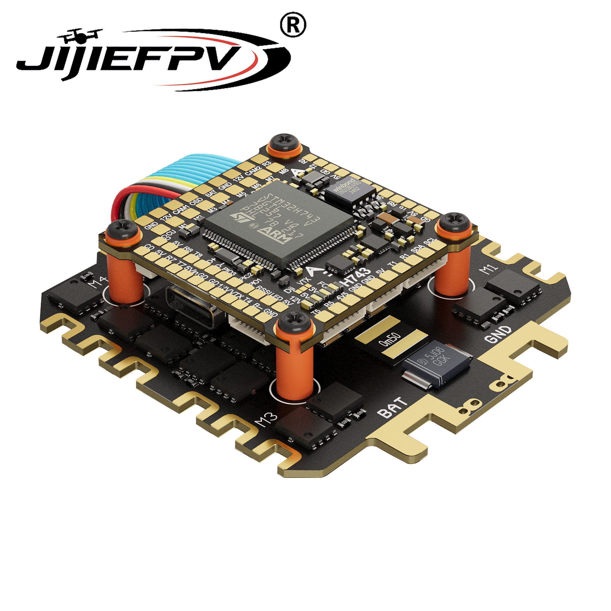 DAKEFPV H743 80A/100A/120A 32- – обзор и цена Fpv Drone Flight Controller