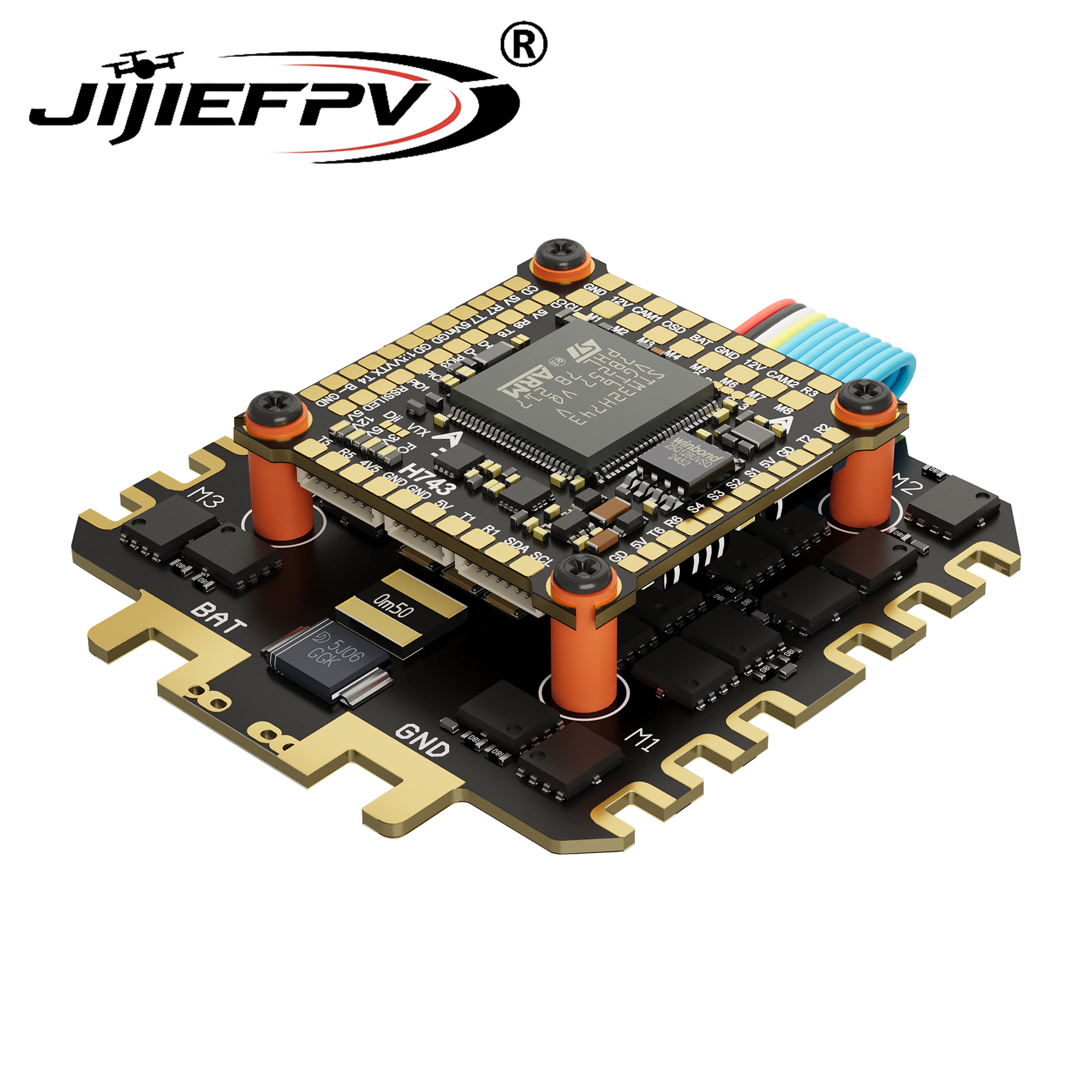DAKEFPV H743 80A/100A/120A 32- – обзор и цена Fpv Drone Flight Controller