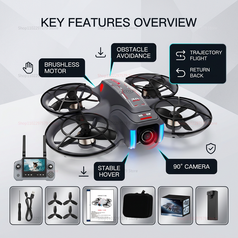 Новый дрон AE21 2026 года, 8K  – обзор и цена Fpv Drone Charger