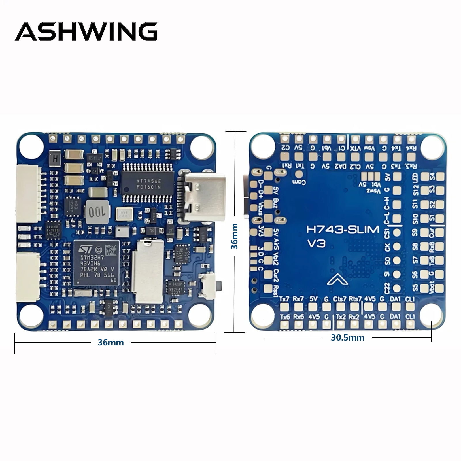 Полетный контроллер H743-SLIM  – обзор и цена Fpv Drone Flight Controller