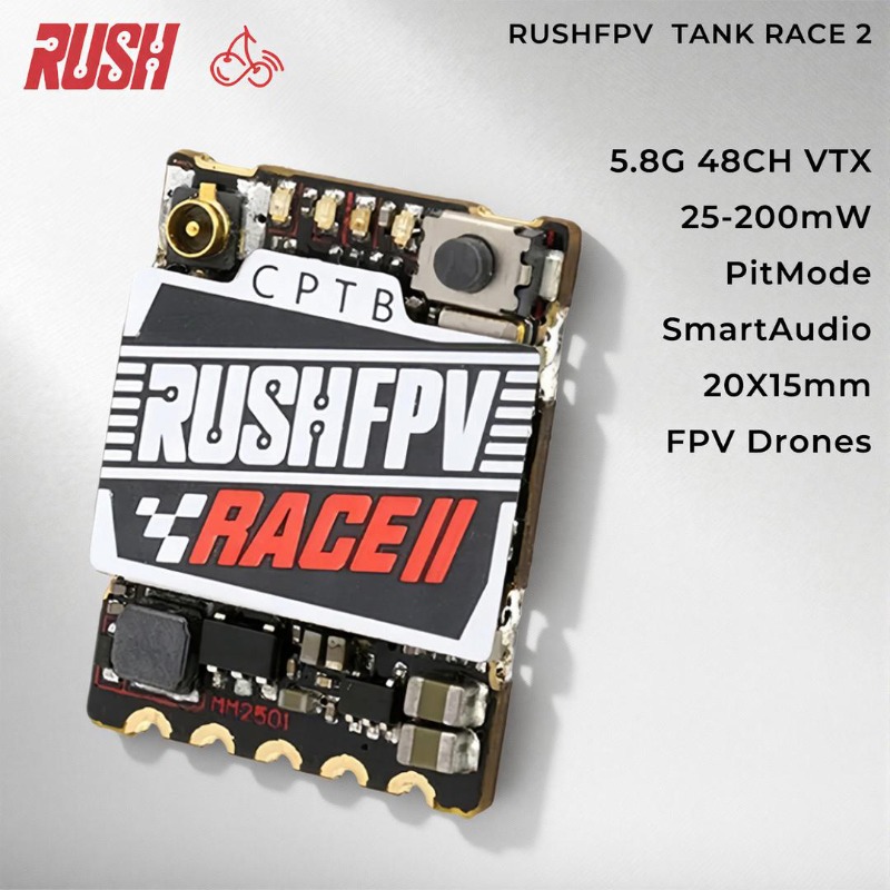 RushFPV 5.8ГГц FPV VTX 48 кана – обзор и цена Fpv Drone Vtx