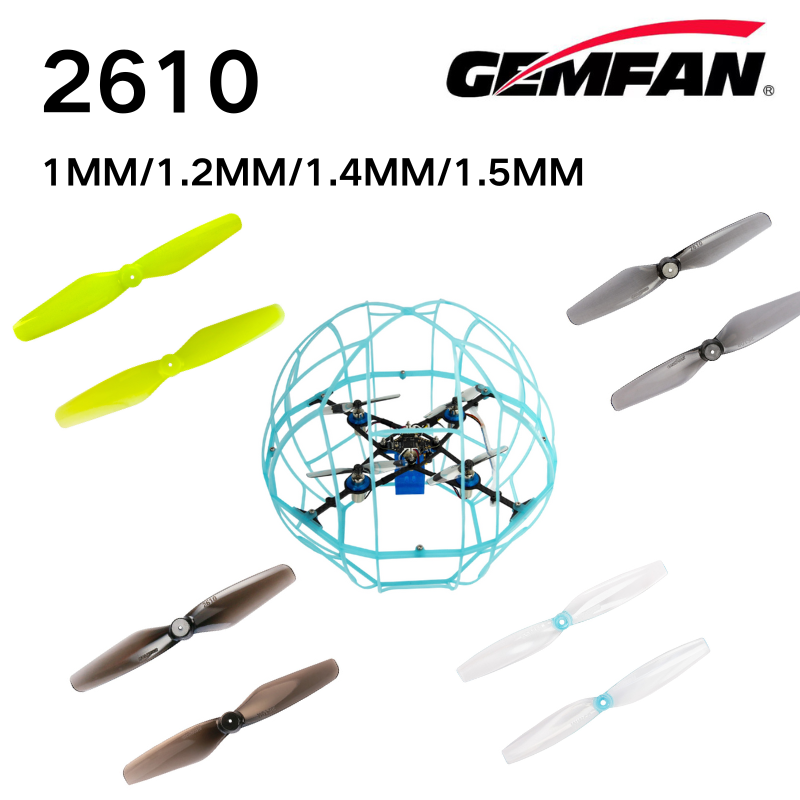 2610 Реквизит Gemfan 2,6 дюйма – обзор и цена Fpv Drone Battery