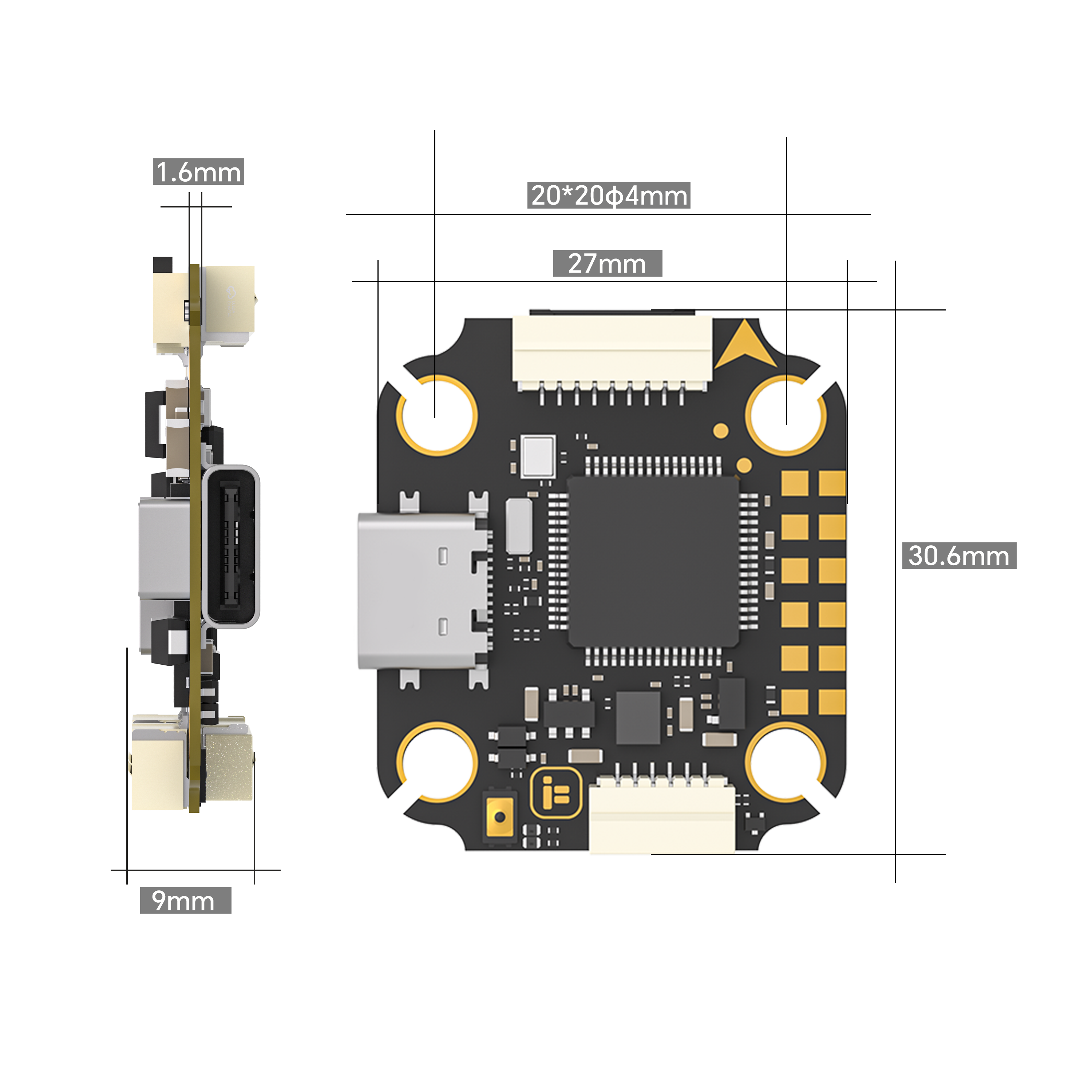 Полетный контроллер iFlight Bo – обзор и цена Fpv Drone Flight Controller