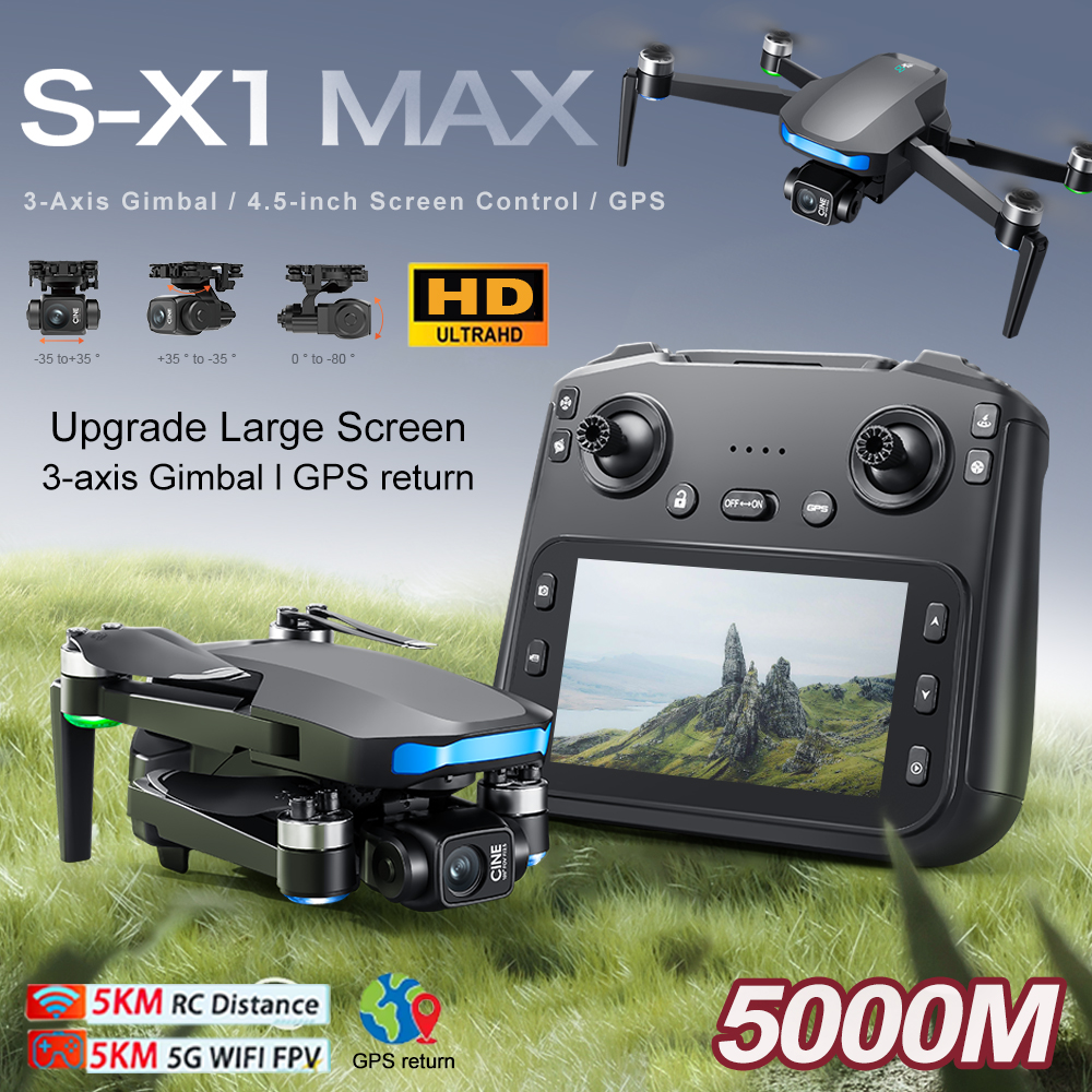 Новый дрон S-X1 MAX с GPS, 8K, – обзор и цена Fpv Drone Charger